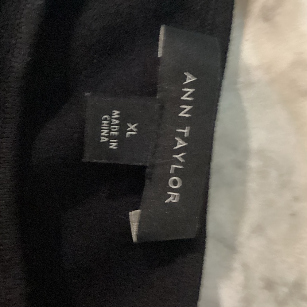 Ann Taylor Black Knit Top